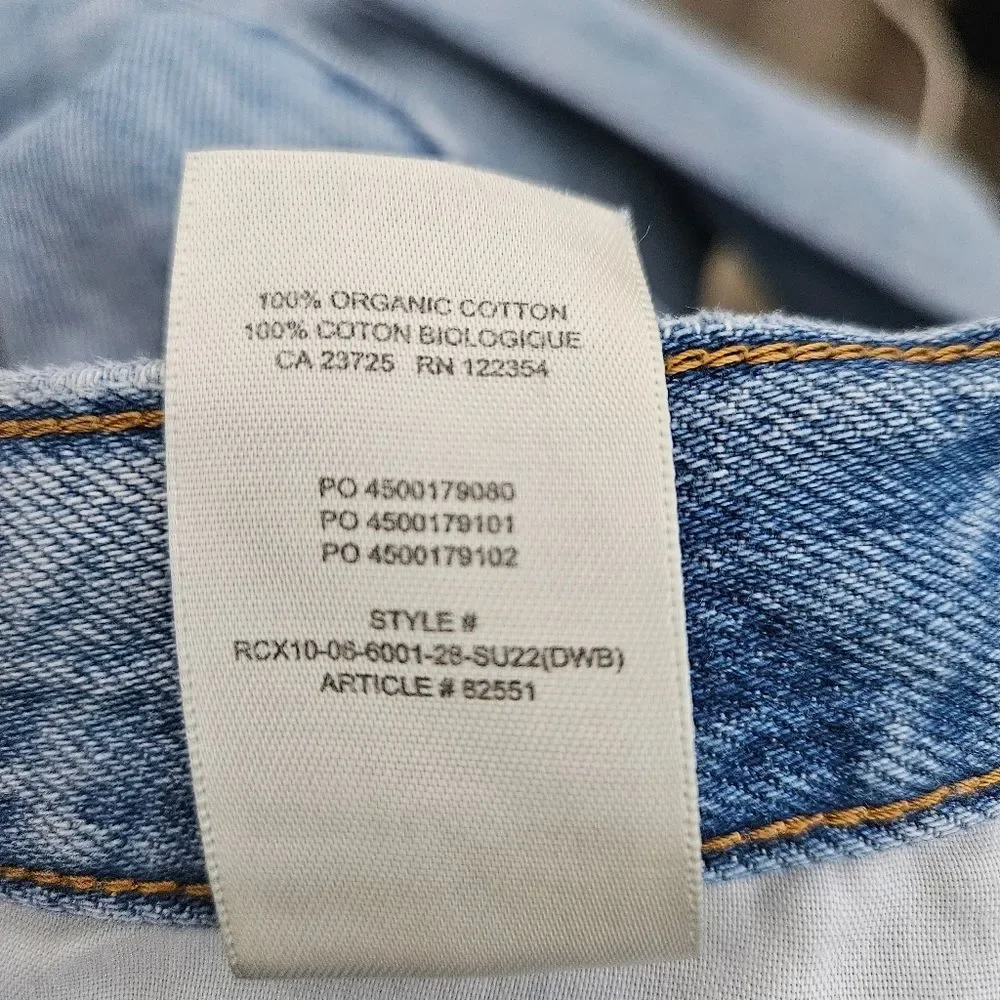 Aritzia Denim Forum The BF High Rise Loose Fit Denim Jean W26 L28 - Picture 6 of 12